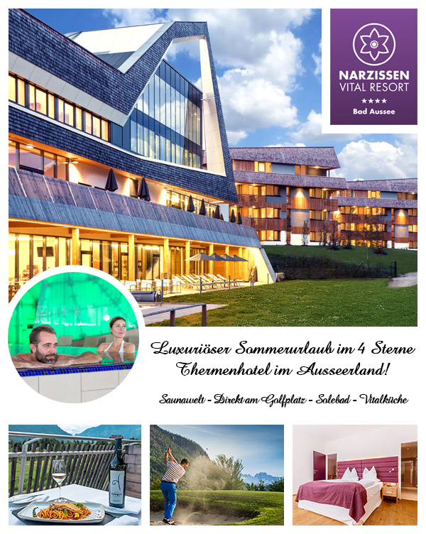 Narzissen Vital Resort - Winterurlaub Thermenhotel Ausseerland Steiermark