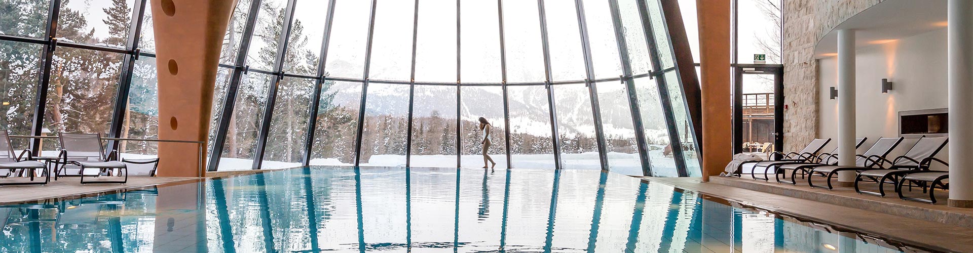Winter-Wellness im Wellnesshotel in Pistennähe