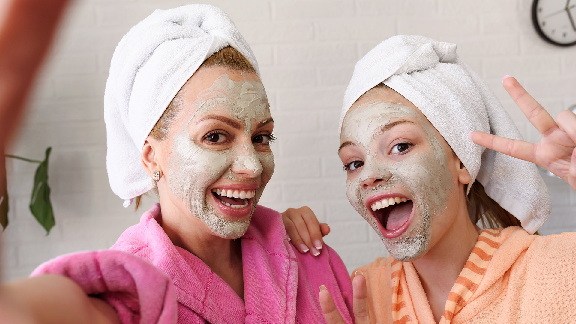 Spa mit der Tochter