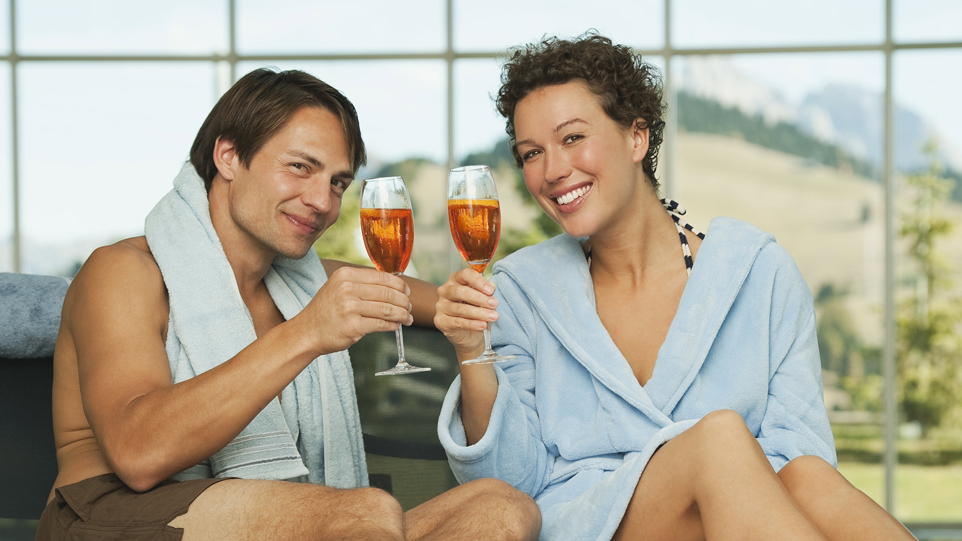 Romantische Zweisamkeit mit dem Partner im Best Wellness Hotel